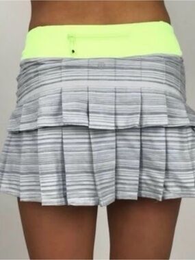 Lululemon Womens Pace Setter Pleated Active Golf Skort Wee Are From Space